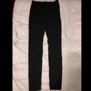 Black, Highwaisted Jeggings